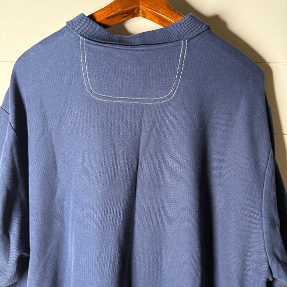Denver Broncos Tommy Bahama Polo Navy Blue XXXL - Picture 3 of 7
